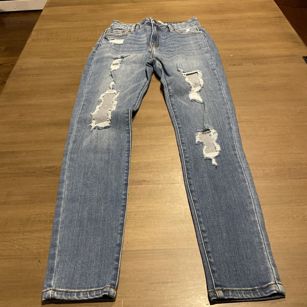 Swank A Posh Women's Jeans Size 9 Distressed Skinny